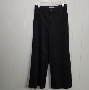 Wit & Wisdom Whitney Black Skyrise Wide Leg Pant Size 2P